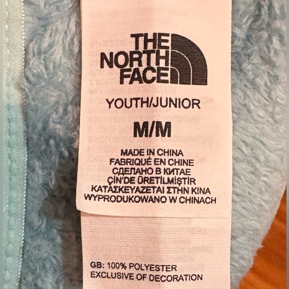 The North Face Girl’s Denali Thermal Ear Headband, Windmill Blue, Junior Medium - Picture 5 of 6